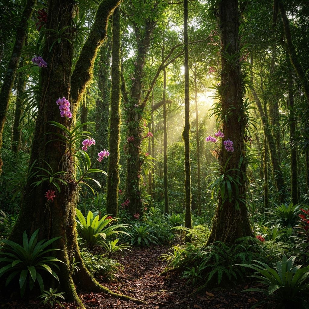 Jungle plants and vegetation
