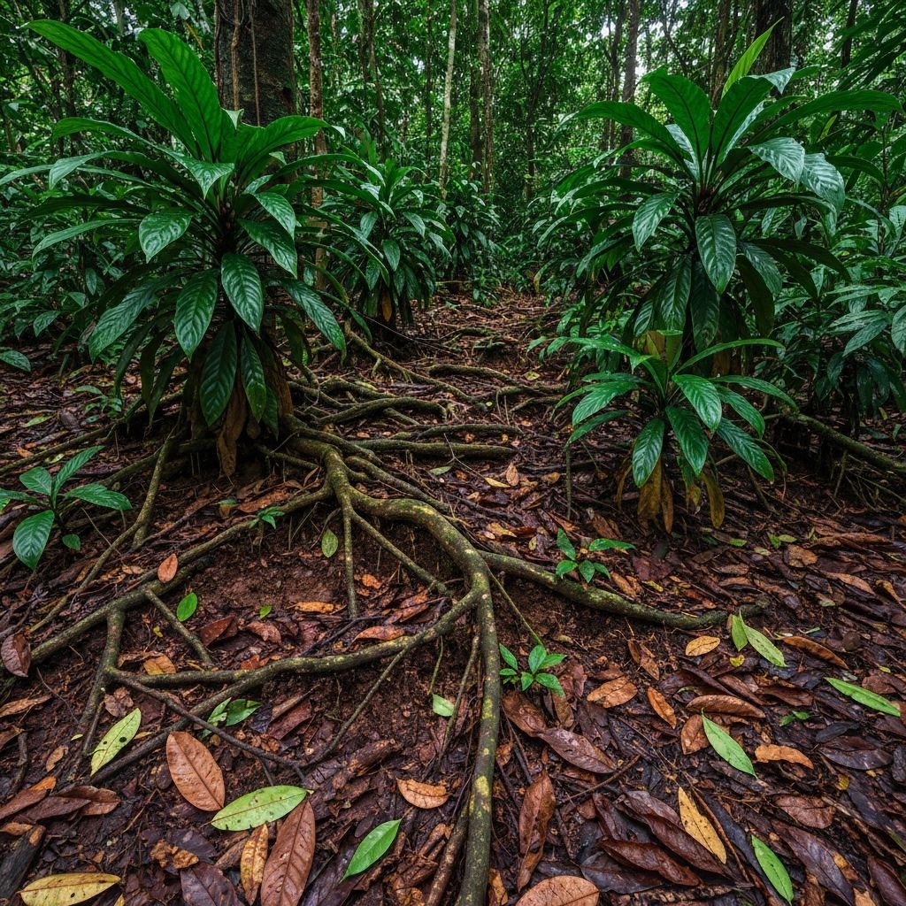 Forest compounds and plants